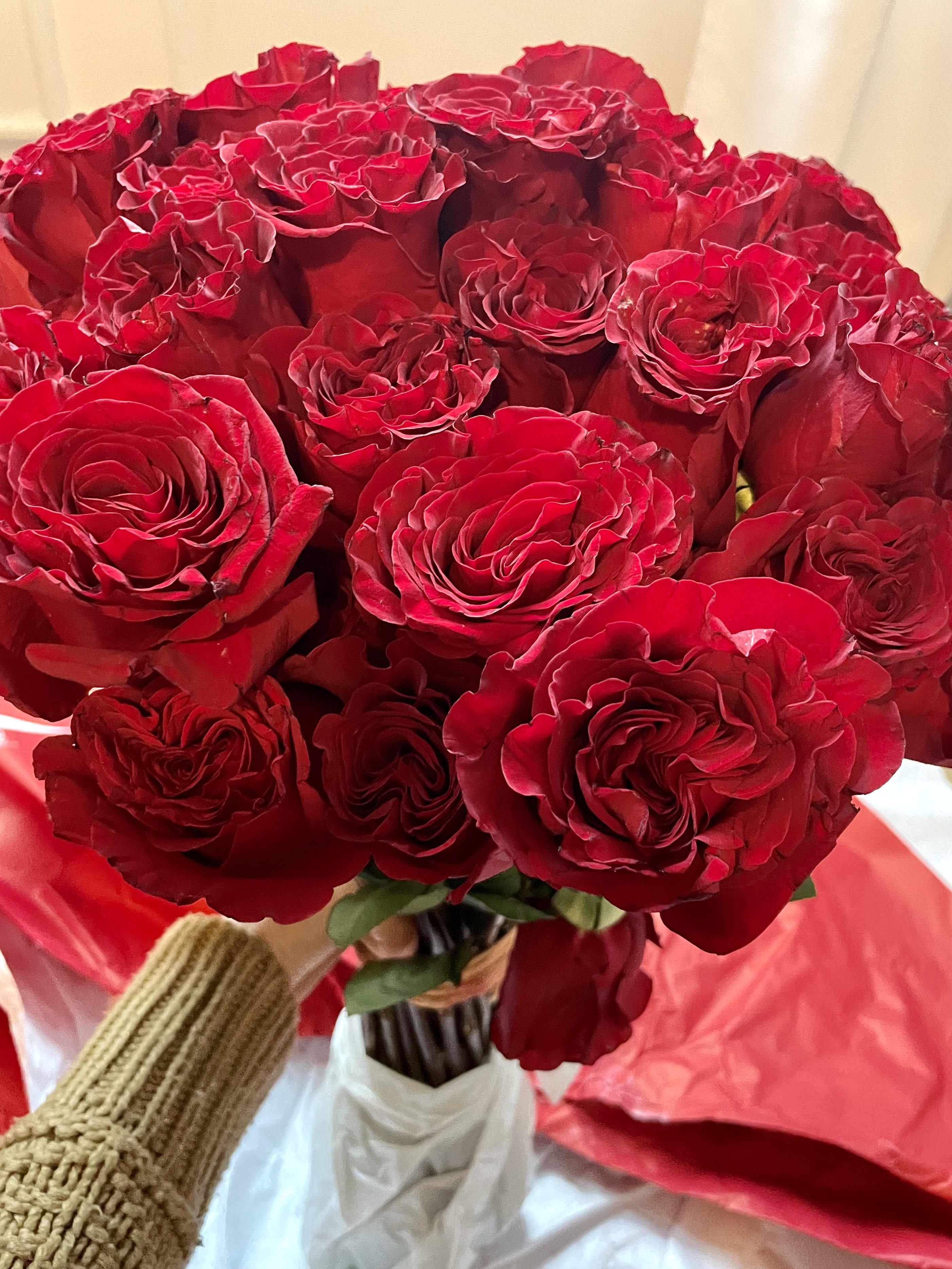 Conserver son bouquet de roses en cadre herbier souvenir